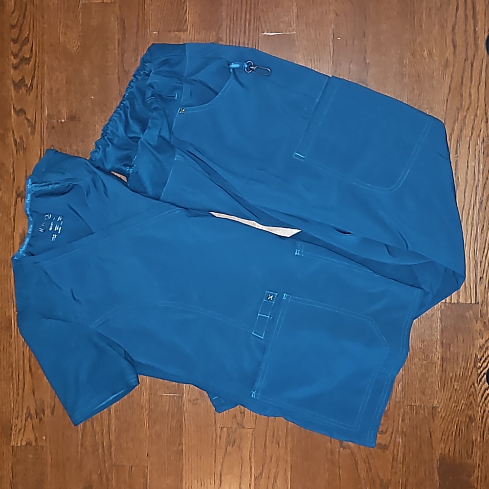 Cherokee scrub set iflex style Caribbean Blue